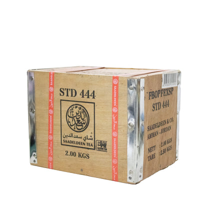Saadeldeen Tea | STD 444 (Golden Tips) 2 kg Wooden Chest