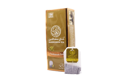 Saadeldeen Tea | Cardamom Tea 25 Tea Bags