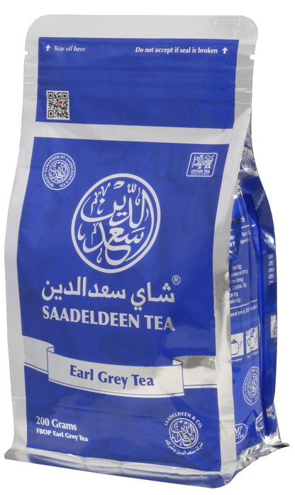Saadeldeen Tea | Earl Grey Tea 200g Pouch