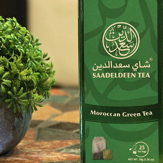 Saadeldeen Tea | Moroccan Green Tea 25 Tea Bags