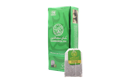 Saadeldeen Tea | Moroccan Green Tea 25 Tea Bags